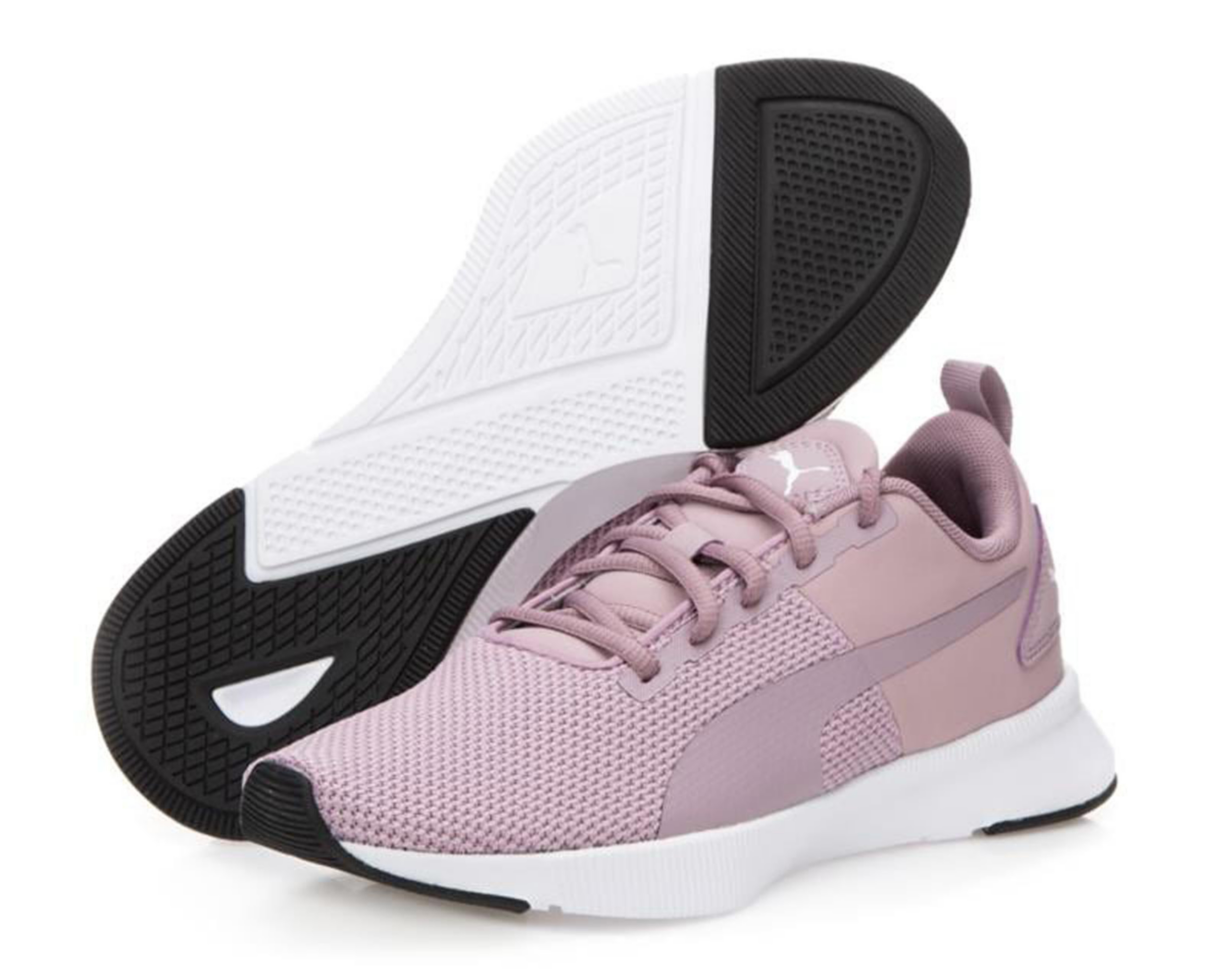 Surtido Plata Encarnar Tenis Puma Flyer Elderberry para Mujer | Coppel