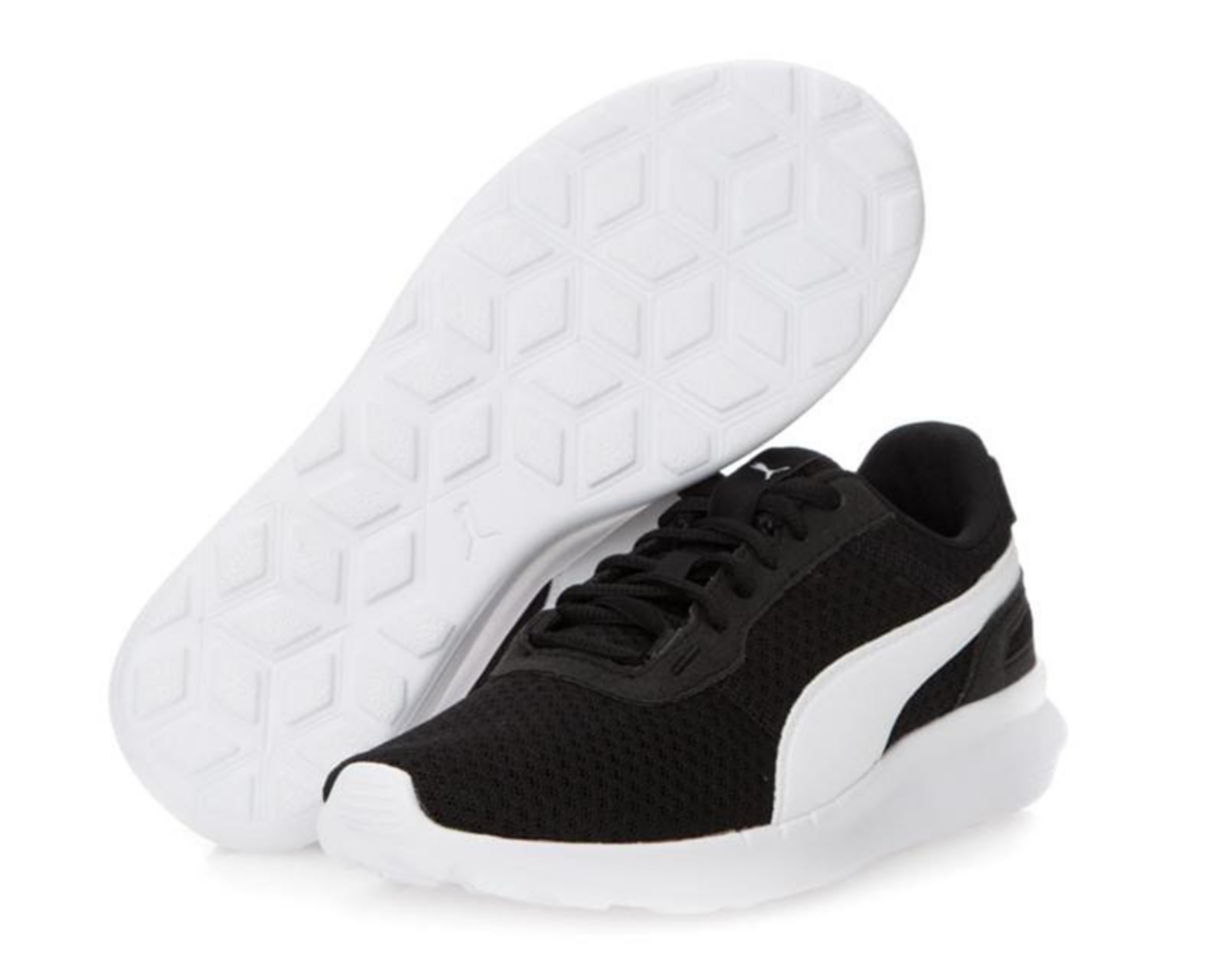 zapatos puma negro de mujer