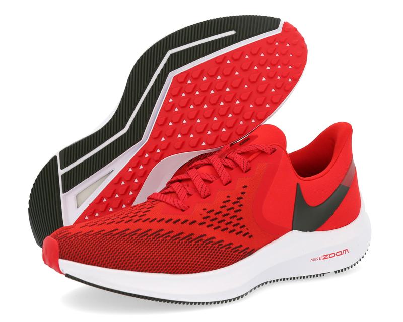 Tenis Nike Air Zoom Winflo 6 color Rojo para Hombre 8017302 Tenis Nike Air Zoom Winflo 6 color Rojo para Hombre 8017302