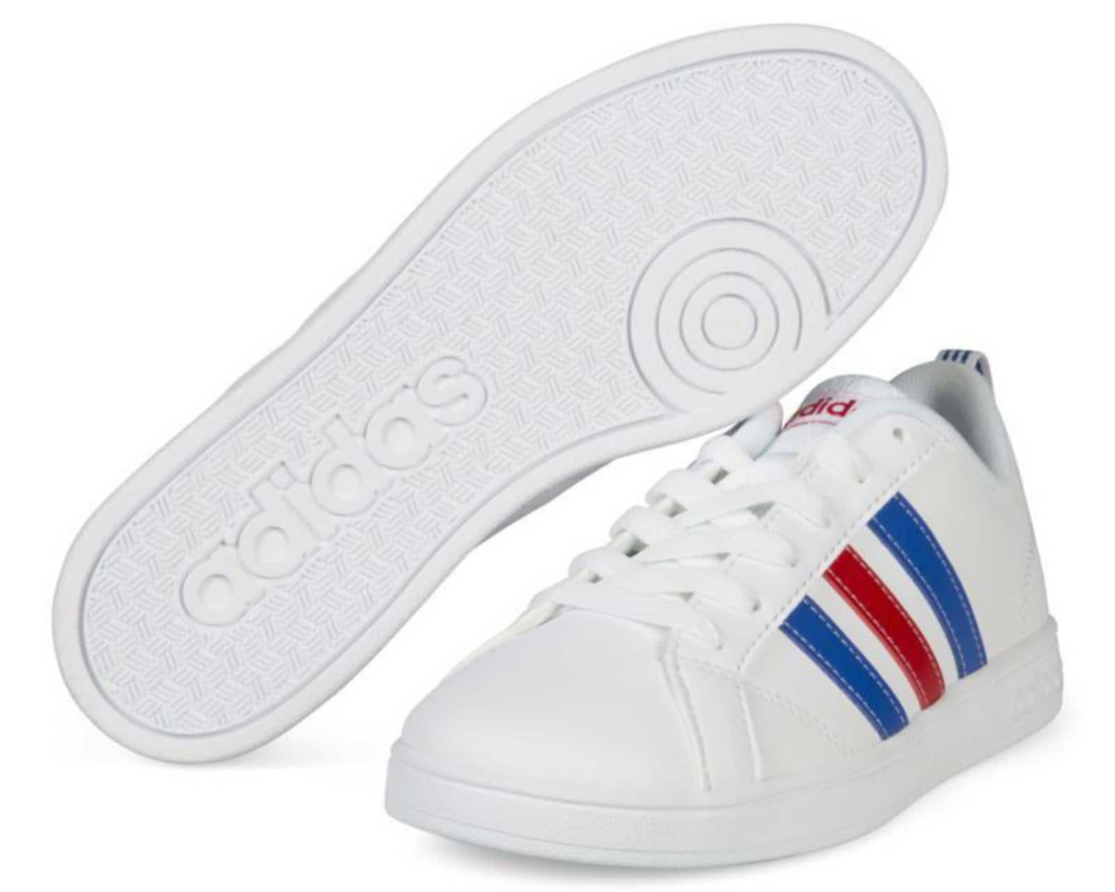 Tenis Adidas VS Advantage K color Blanco Juveniles Tenis Adidas VS Advantage K color Blanco Juveniles