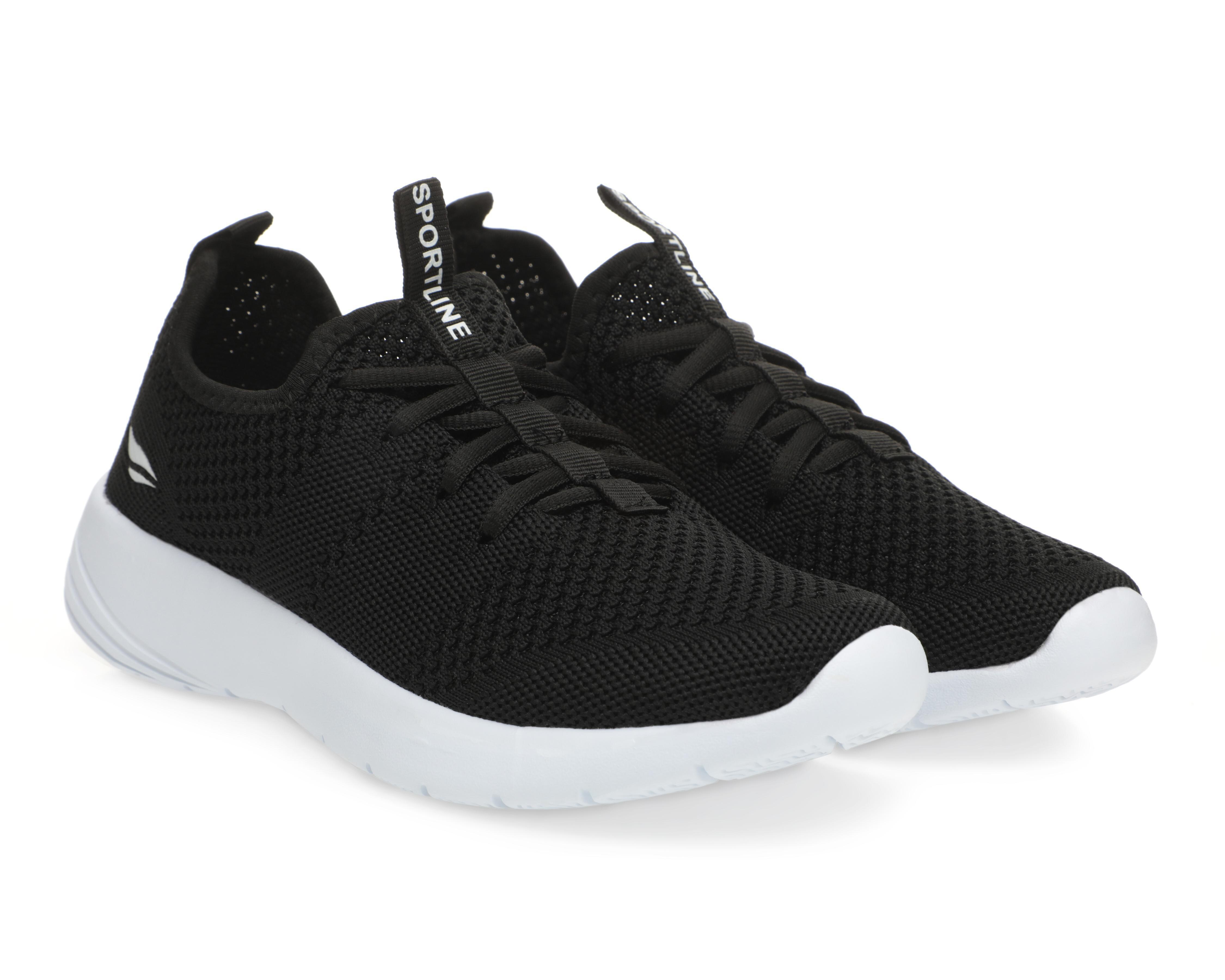 puma negro tenis mujer