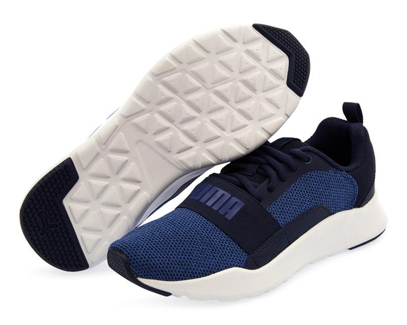 tenis puma soft foam azul