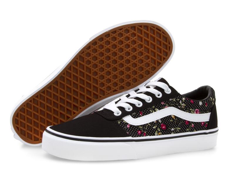 tenis vans para mujer de piel