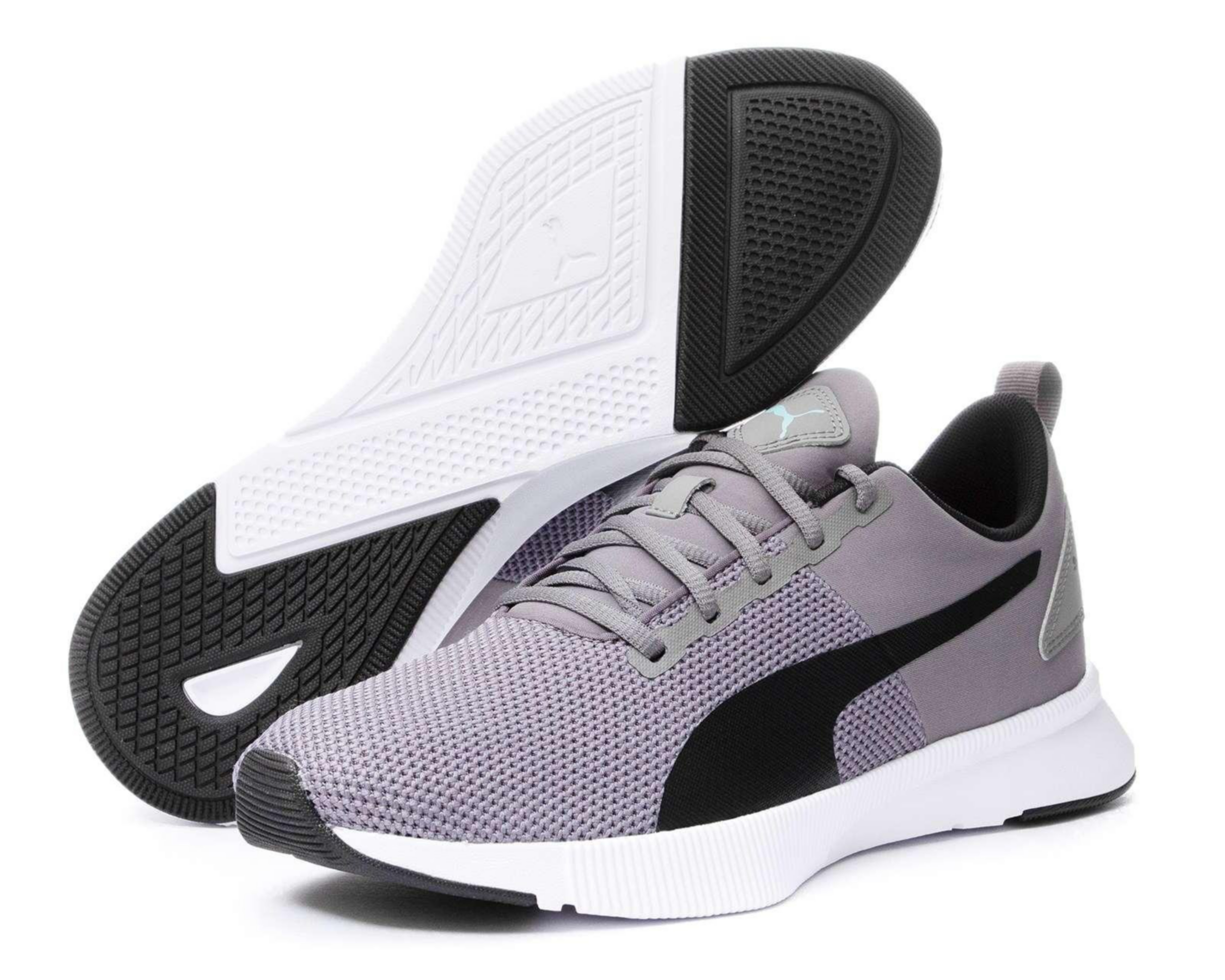 tenis puma grises para mujer