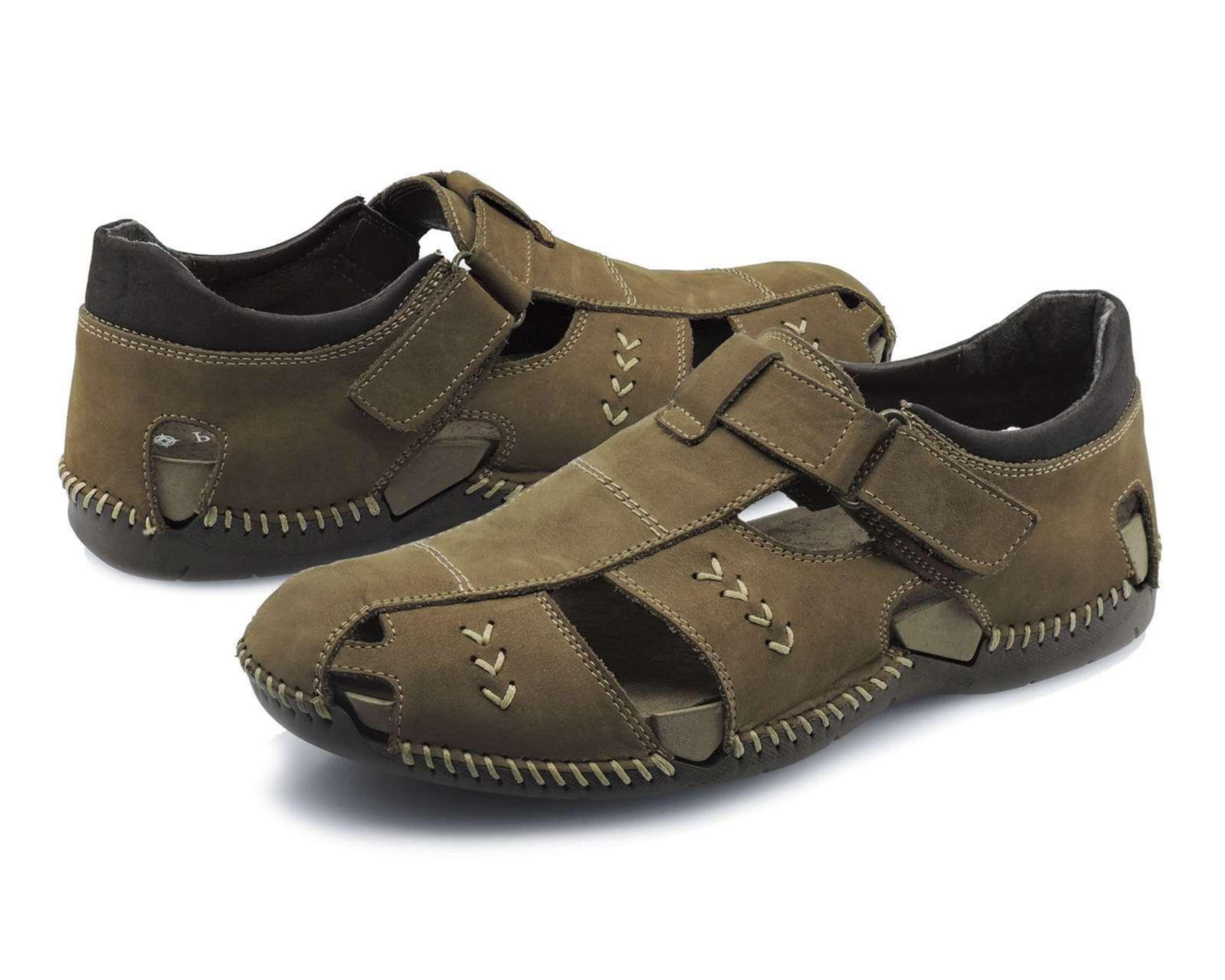 sandalias de piel para hombre