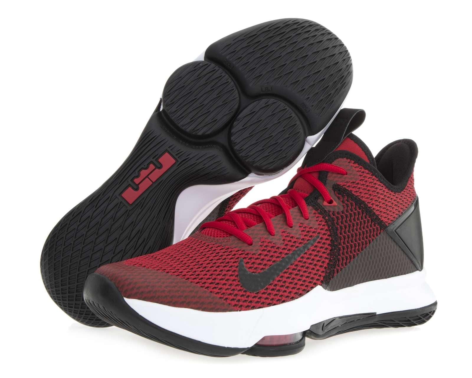 Tenis Nike LeBron Witness 4 color Rojo para Hombre 8183452 | Coppel