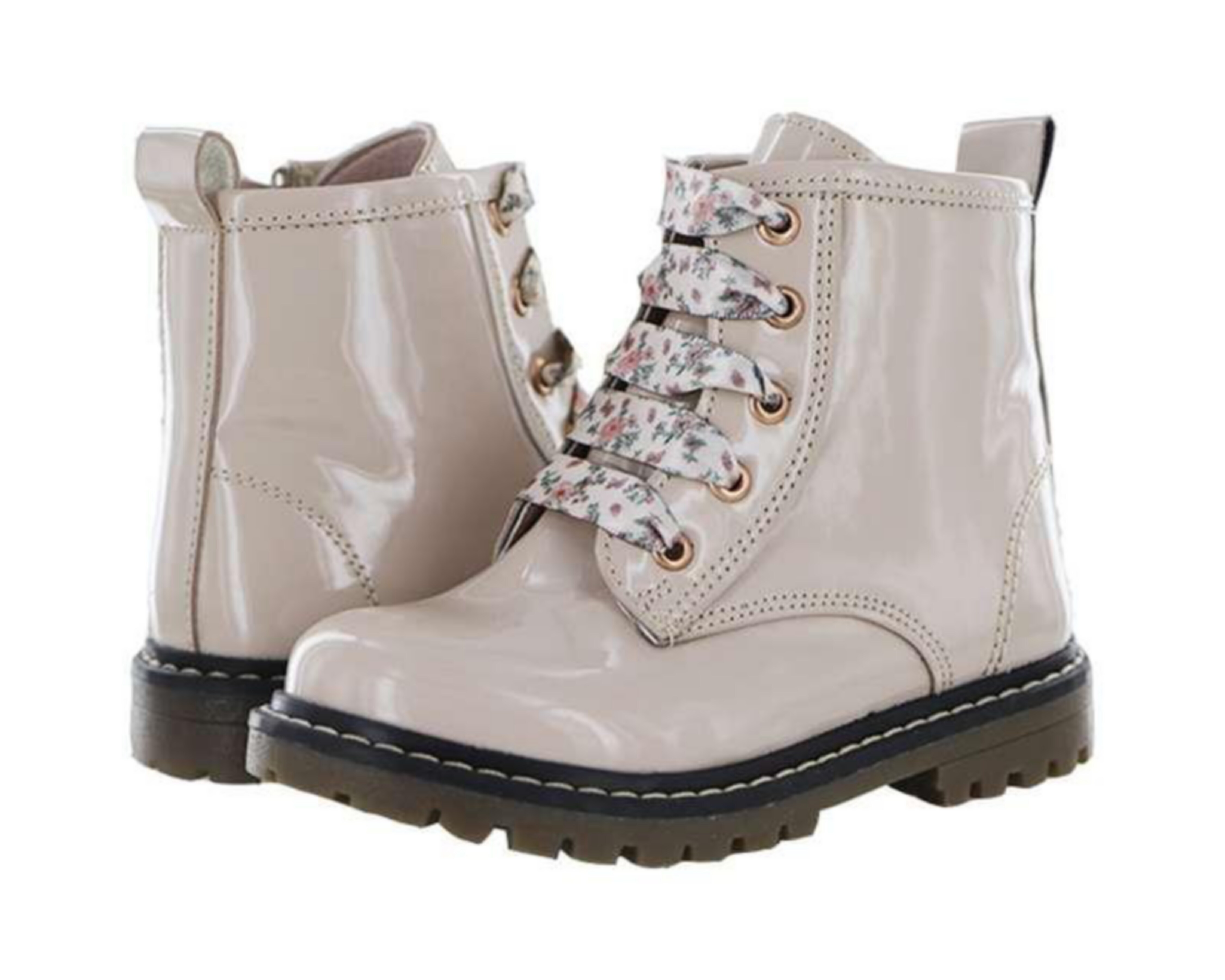 botines rosas