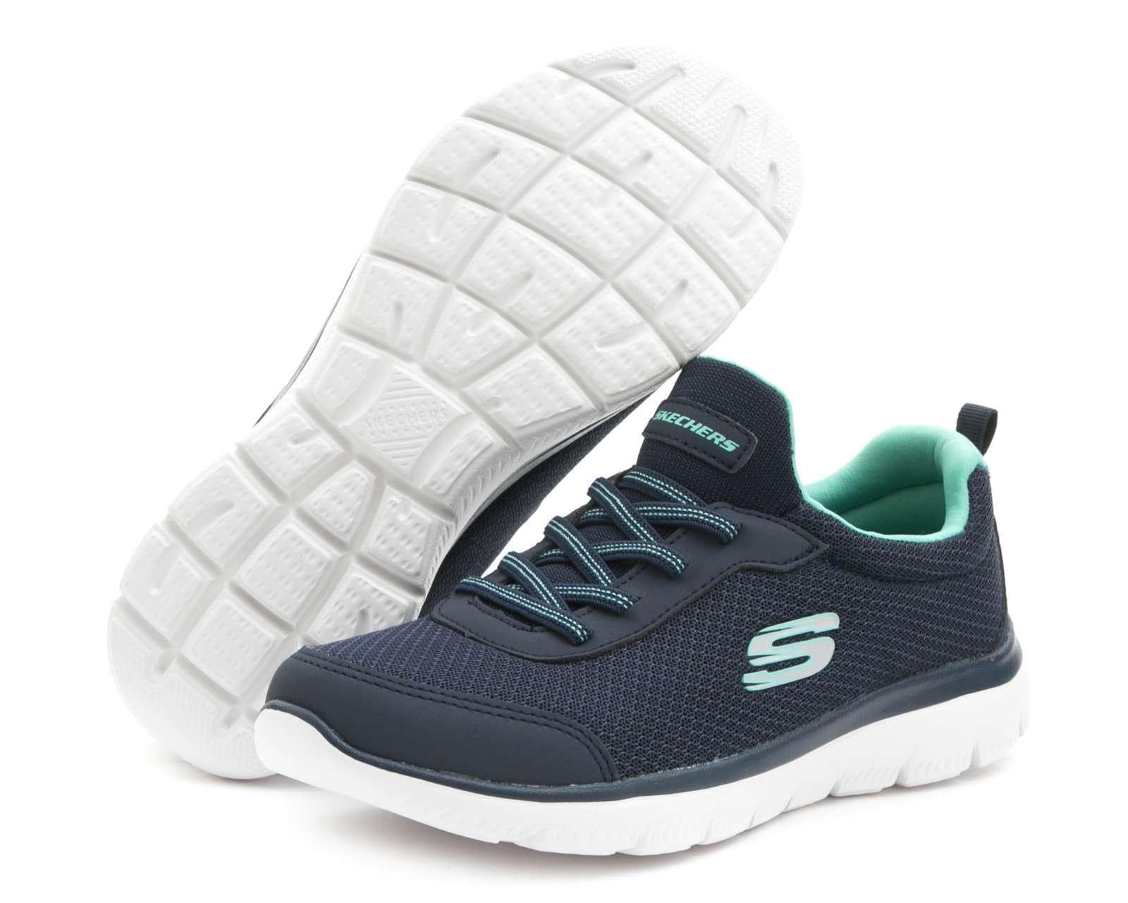zapatos skechers con plataforma flores