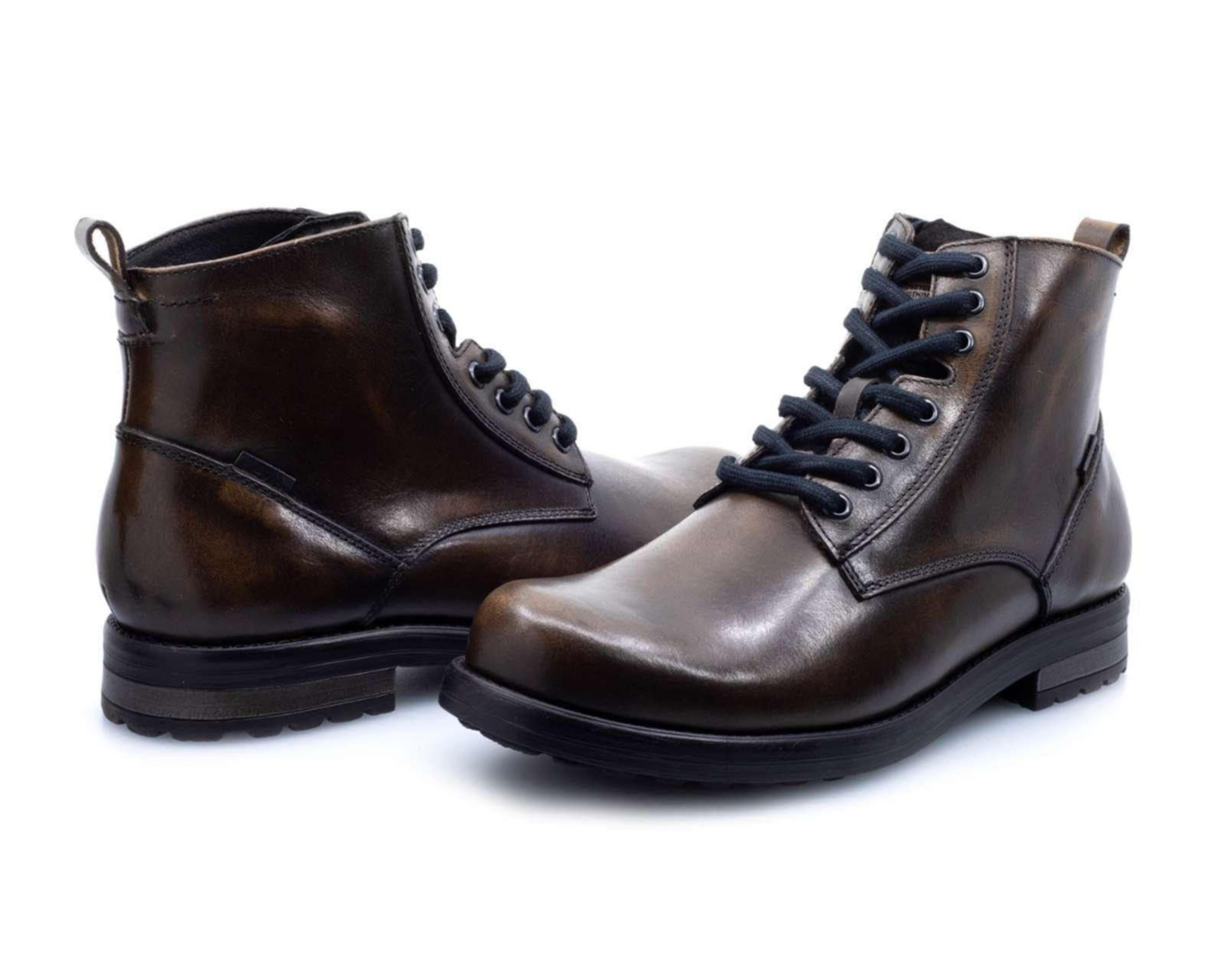 Botas Casuales Levi´s De Piel Para Hombre Coppel :443 Botas Casuales Levi´s De Piel Para Hombre Coppel :443