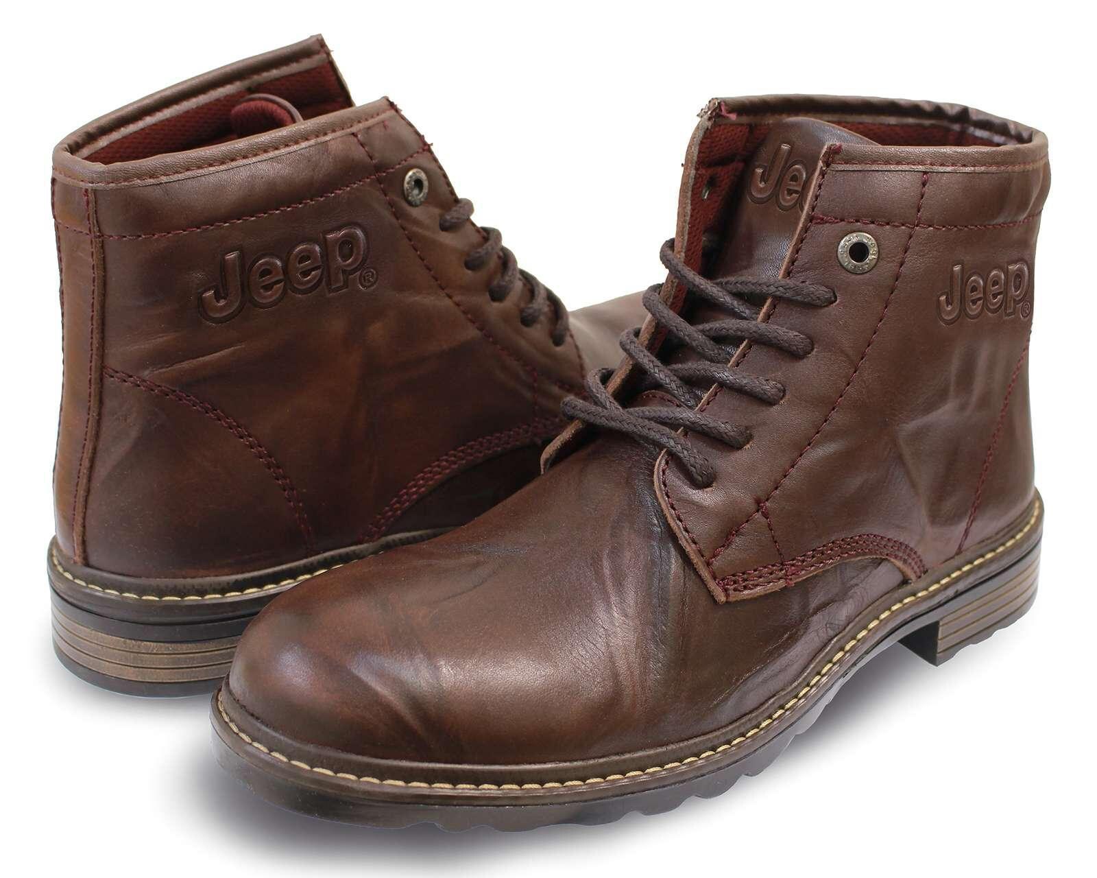 Botas Casuales Jeep de Piel para Hombre | Coppel Botas Casuales Jeep de Piel para Hombre | Coppel