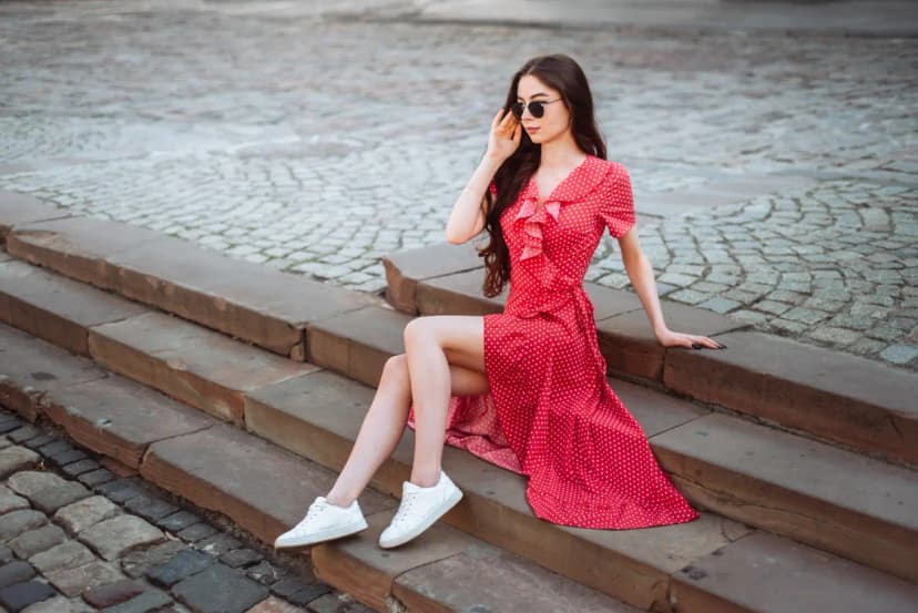 Guía definitiva para dominar la moda de vestidos con tenis